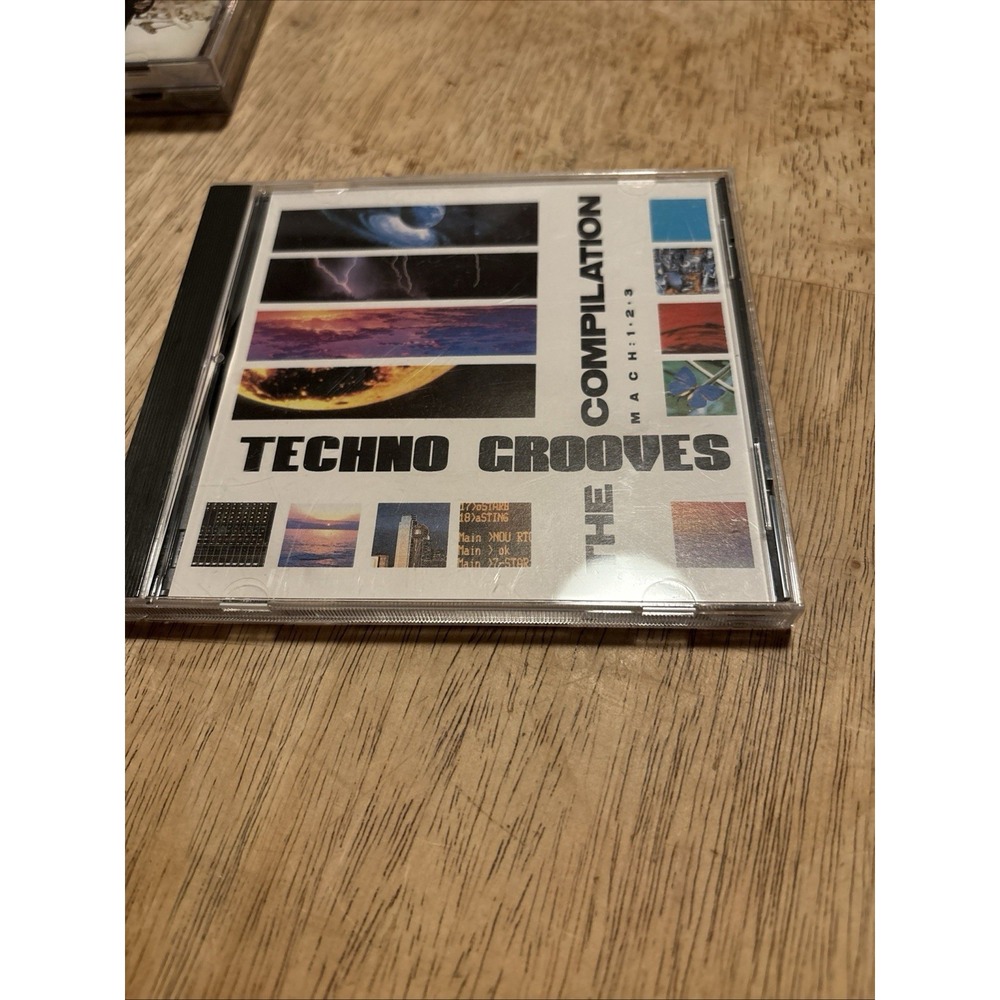 Techno Grooves Compilation Mach 1 2 3 - Various Artists (1991) CD Rave